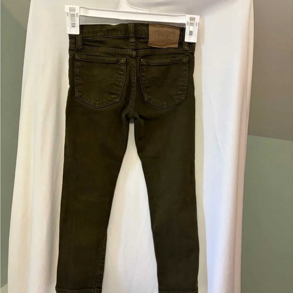 Ralph Lauren Polo Dark Green kids pants size 5